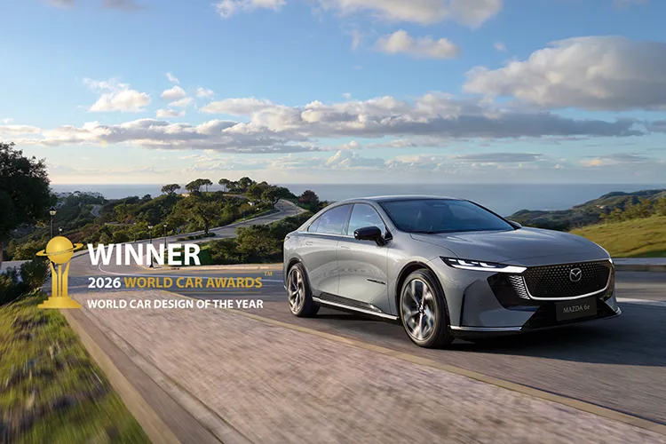MAZDA 6e World Car Design of the Year MAZDA 6e 世界年度汽車設計大獎